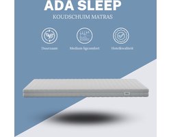 Ada Sleep Premium Matras 140x200 – 20 cm – Aircell Koudschuim Matras - Orthopedisch - Afritsbaar en wasbaar hoes - Anti-Allergisch - Gemiddelde Stevigheid - CertiPUR® en Okoetex gecertificeerd
