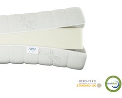 Ada Sleep Premium Matras 90x200 – 20 cm – Aircell Koudschuim Matras - Orthopedisch - Afritsbaar en wasbaar hoes - Anti-Allergisch - Gemiddelde Stevigheid - CertiPUR® en Okoetex gecertificeerd