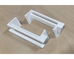 Adapter voor Kidsmill Up! kinderstoel en Ikea Trofast opbergbak - Wit