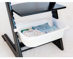 Adapter voor Tripp Trapp kinderstoel en Ikea Trofast opbergbak - Wit - Exclusief opbergbak