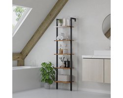 adderrek, staand rek, voor woonkamer, slaapkamer, thuiskantoor, stijlvol design - boxes, shelves, bookcase 15.4 L x 32.4 B x 46.9 H cm
