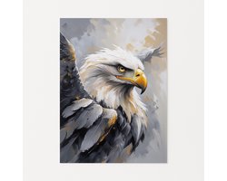 Adelaar muurdecoratie – moderne poster – 40x60 cm