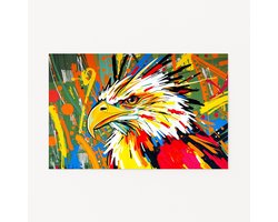 Adelaar wanddecoratie – poster woonkamer – 150x100 cm