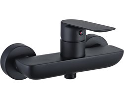 Adema Sparkle 2.0 douchekraan - Opbouw – Mat zwart