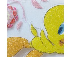 ADESIVO DECORATIVI GLITTERATI TITTI