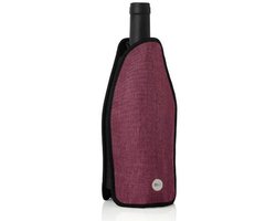 AdHoc Wijnkoeler Arctic - Flexibele Koelmanchet voor Wijn en Champagne - Burgundy (Rood)