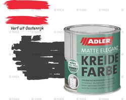ADLER Vivido Krijtverf – Raaf – Duurzame matte verf voor hout, meubels, deuren, metaal en kunststof – 375 ml