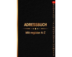 Adressbuch: adressbuch mit register a-z, Adressbuch Zum Eintragen für bis zu 300 Einträge | Telefon & Adressbuch