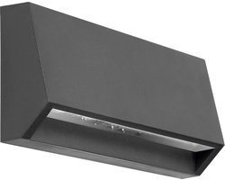 Adviti ENYE - Industriële LED wandlamp - IP65 - IK08 - 4000K - 60 lm - 3W/230V - Antraciet