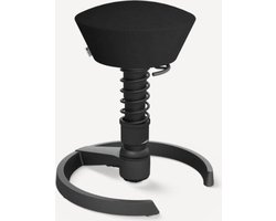 Aeris Swopper Classic ergonomische bureaustoel zwart microvezel zitting