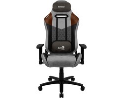 Aerocool DUKE AeroSuede Universal gaming chair Black Brown Grey
