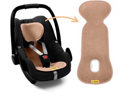 AeroMoov Air Layer – Inlegkussen Autostoel – Ademend & Warmteregulerend - Groep 0+ - Tuscany