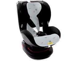 AeroMoov Air Layer – Inlegkussen Autostoel – Ademend & Warmteregulerend - Groep 1 - Air Traffic