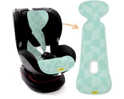 AeroMoov Air Layer – Inlegkussen Autostoel – Ademend & Warmteregulerend - Groep 1 - Cute Cubes