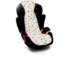 AeroMoov Air Layer – Inlegkussen Autostoel – Ademend & Warmteregulerend - Groep 2 en 3 - Funny Shapes