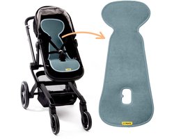 AeroMoov Air Layer – Inlegkussen Buggy – Ademend & Warmteregulerend - Universeel - Mint