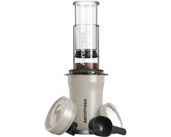 AeroPress Go Plus Koffiezetter met Thermische Mok - Crème