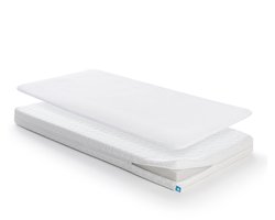 AeroSleep® Essential 2-in-1 matraspakket: Babymatras + 3D matrasbeschermer - 120 x 60 cm