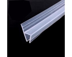 Afdichting Douchedeur 10mm Hoog 2m - Rubberen en Kunststof Seal