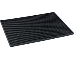 Afdruipmat Extra Groot - Rubberen Mat voor Drogen van Borden en Glazen, Gootsteenmat 40x30 cm