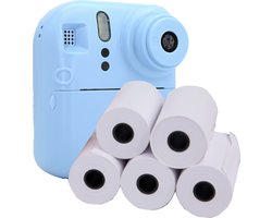 Afecto 57 x 25Mm Thermisch Papier - Wit - papier voor Kinder Camera - Instant Print papier - papier voor Kids Camera - Afdrukken - Papier Vervanging- 5 rollen