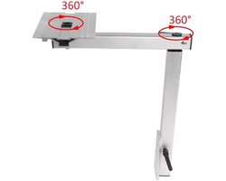 Afneembare 360 graden draaibare Tafelpoot voor Caravans, Campers en Boten