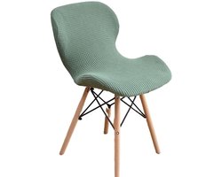Afneembare stretch stoelhoes voor vlinderstoelen, zacht voor Polar Fleece, comfortabel en gemakkelijk te onderhouden (matcha groen)