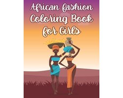 African Fashion Coloring Book For Girls