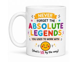 Afscheid Collega Cadeau – Grappige Collega Mok – Good Luck Mug – Cadeau voor Nieuwe Baan – Keramische Koffiemok & Theemok 330 ml