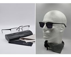 Afstandbril -2,0 / min bril voor veraf met meekleurende glazen, GEEN LEESBRIL, unisex fotochromische bril op sterkte, kameleon bril -2.0 met grijze min-glazen (binnen helder, buiten donkerder) / zonnebril BIJZIEND BRIL -2 / 2135 Aland optiek