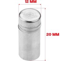 Afstandhouders - ophangsysteem voor kunststof, dibond, aluminium, staal of plexiglas - 4 stuks