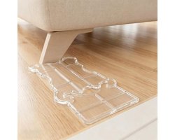 Afstandhouders voor muur - 2 stuks acryl wandafstandhouders, 23 x 13,5 cm, veilig voor woonkamer, slaapkamer en kantoor tegen brandgevaar van verwarmingstoestellen