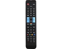 Afstandsbediening geschikt voor alle Samsung LCD / LED / SMART televisie's [ TV ] - Zwart