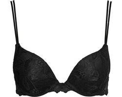 After Eden Anna Dames Push-up BH - Zwart - Maat D85