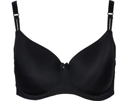 After Eden D-Cup & Up Dames Faro Voorgevormde BH - Zwart - Maat E80