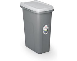 Afvalbak - 'Home Eco System' - afvalscheiding - Prullenbak - Afvalbak - 25 Liter - Wit