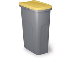 Afvalbak - 'Home System' - afvalscheiding - Prullenbak - Afvalbakje - 40 Liter - Geel
