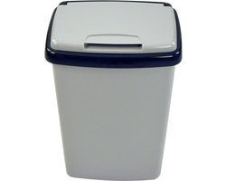 Afvalbak Vepa Bins bekerinzet 5-gaats 50 liter grijs