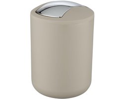 Afvalemmer Brasil S taupe