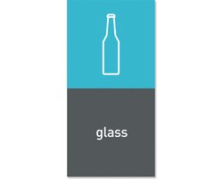 Afvalemmer Marker Magnetisch - Glass- Grijs - Simplehuman