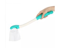 Afveeghulp toilet - hulpmiddel afvegen wc papier billen - veeghulp toiletpapier badkamer hulpmiddelen - Hulpmiddelen voor ouderen - toilethulp