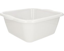 Afwasbak teil - 20 liter - grijs - kunststof - 46 x 42,5 x 30,5 cm