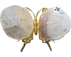 Agaat Vlinder Mini Naturel BOL DEAL