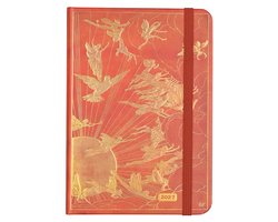Agenda - 2027 - Compact - 16 maanden - Oranje elfje - 12,7x17,8cm