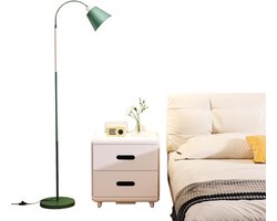 AHD® Booglamp - Vloerlamp - Lampenkap - Booglampen Dimbaar - Booglampen Staand Vloerlamp - Groen - 33cm x 29cm x 18cm