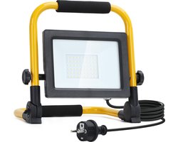 Aigostar 13VRR - LED Werklamp - Bouwlamp - IP44 Stootvast - 30W - 2700 lm - 6500K Daglicht wit - incl. 180cm Aansluitstekker