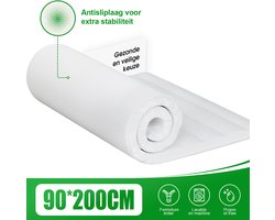 Aiidoits Topper 90x200 – 4 cm Dik 3D Air Topdekmatras – Orthopedische Hotel Topper – Zacht Comfort & Drukverlichting – Wasbaar & Anti-Allergisch – Elastische Hoeken – Tweepersoons Matras