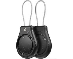 AirTag houder 2 stuks - Waterdichte keychain - Beschermt tegen vuil en water - Ideaal voor waardevolle spullen - ShopVlot