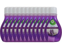 Airwick Fresh N Up - Lavendel En Kamille - Luchtverfrisser - 12 x 375 ml - Voordeelverpakking