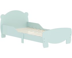 AIYAPLAY Kinderbed - MDF - 143,5 x 80 x 55 cm - Groen